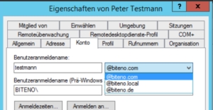 2018 active directory userprinzipalname konto