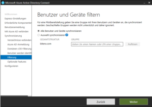 2018 azure ad benutezr und geraete filtern