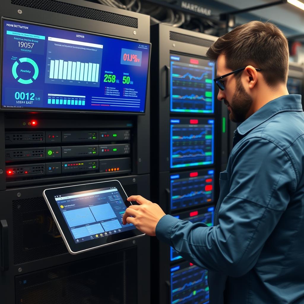 Server-Monitoring der IT Firma Stuttgart