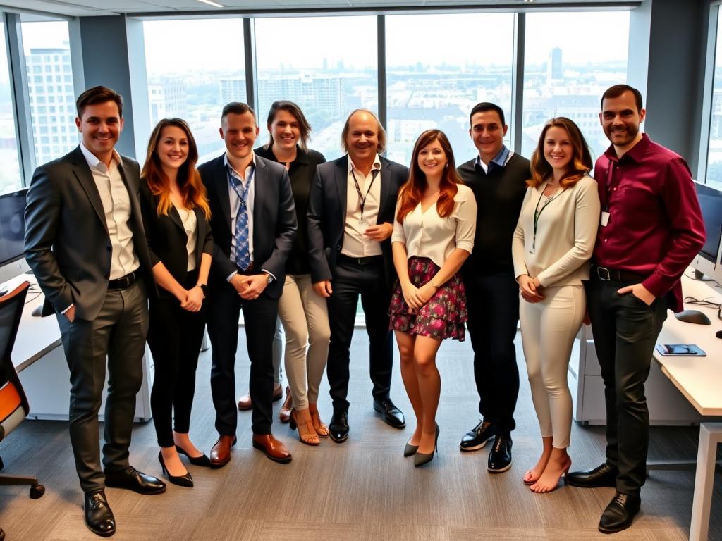 Team der IT Firma Stuttgart Biteno GmbH