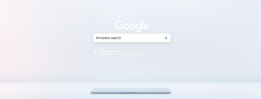 Der neue Google KI-Modus: Alle Funktionen & Vorteile einfach erklärt 1 Google KI-Modus