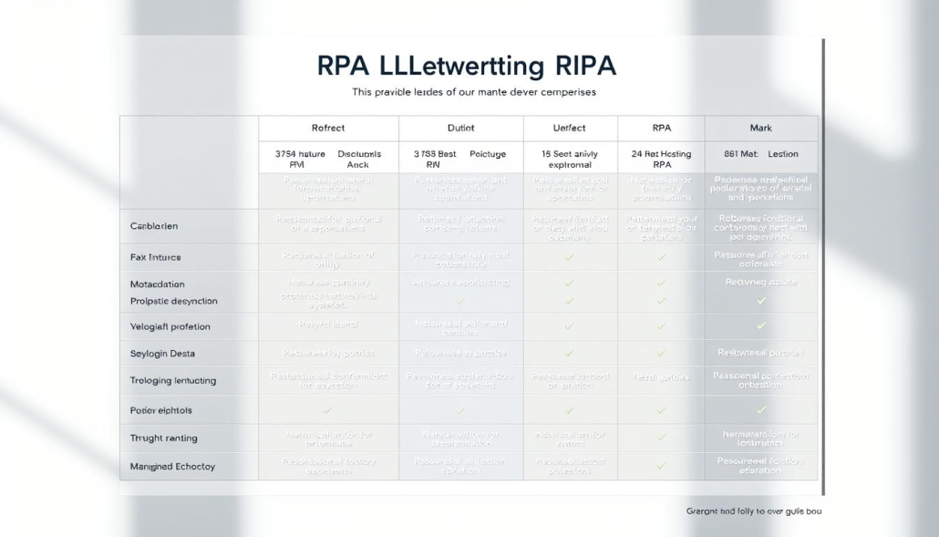 RPA Vergleich Marktführer
