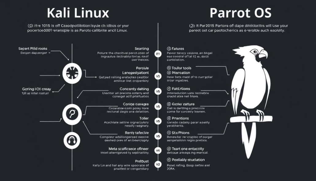 Vergleich Sicherheitsdistributionen Kali Linux Parrot OS Vergleich Sicherheitsdistributionen Kali Linux Parrot OS