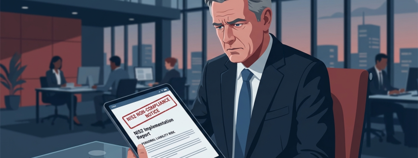 NIS2 und Geschäftsführer-Haftung: Was Sie als Unternehmensleitung jetzt wissen und tun müssen 1 NIS2 Geschäftsführer Haftung - Persönliche Verantwortung für Cybersicherheit