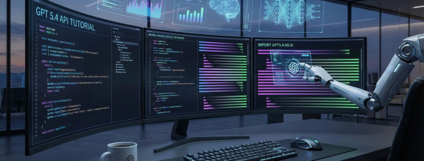 Der ultimative GPT 5.4 API Tutorial Developer Guide (2026) 1 GPT 5.4 API Tutorial Developer Hero Bild