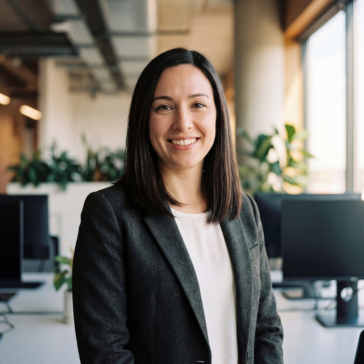 IT-Profi Frau Portrait IT-Profi Frau Biteno Stuttgart