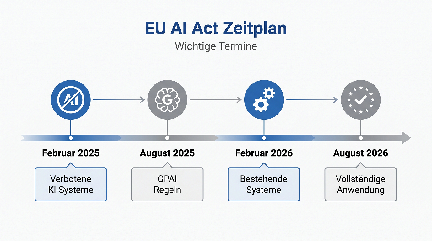 EU AI Act: Countdown zur High-Risk-Compliance – Der 2. August 2026 rückt näher 1 EU AI Act: Countdown zur High-Risk-Compliance: Der Zeitplan
