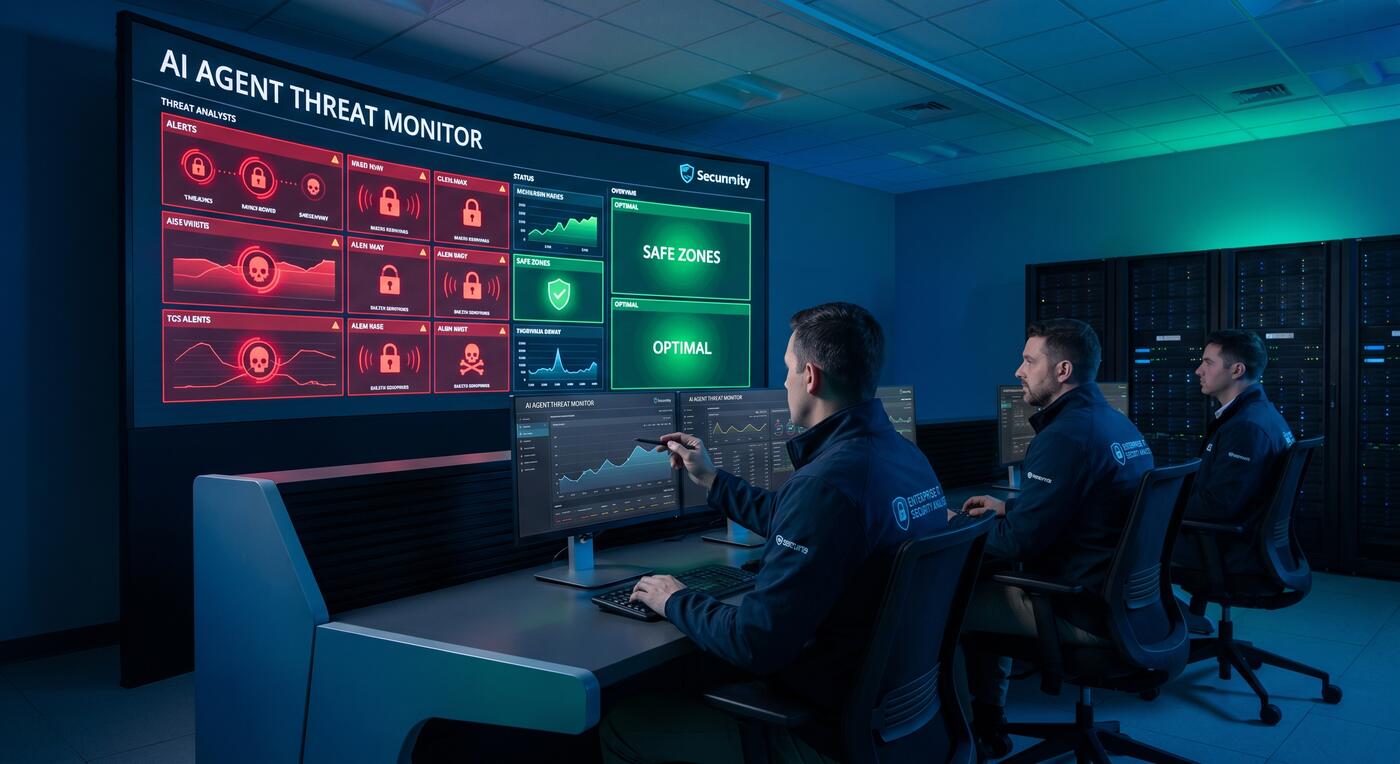 NemoClaw: NVIDIAs sicherheitsgehärteter KI-Agent für Unternehmen 3 NemoClaw Enterprise IT-Security Team Dashboard KI-Agenten Monitoring