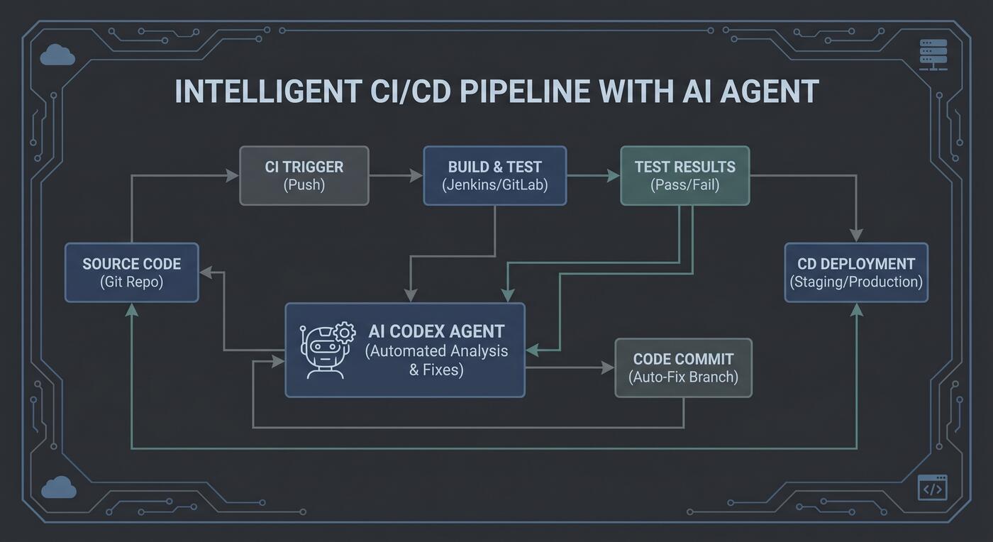 Codex CLI: OpenAIs Terminal-KI-Agent für Entwickler (2026) 2 Codex CLI in CI/CD-Pipeline – automatisierte Tests und Code-Fixes