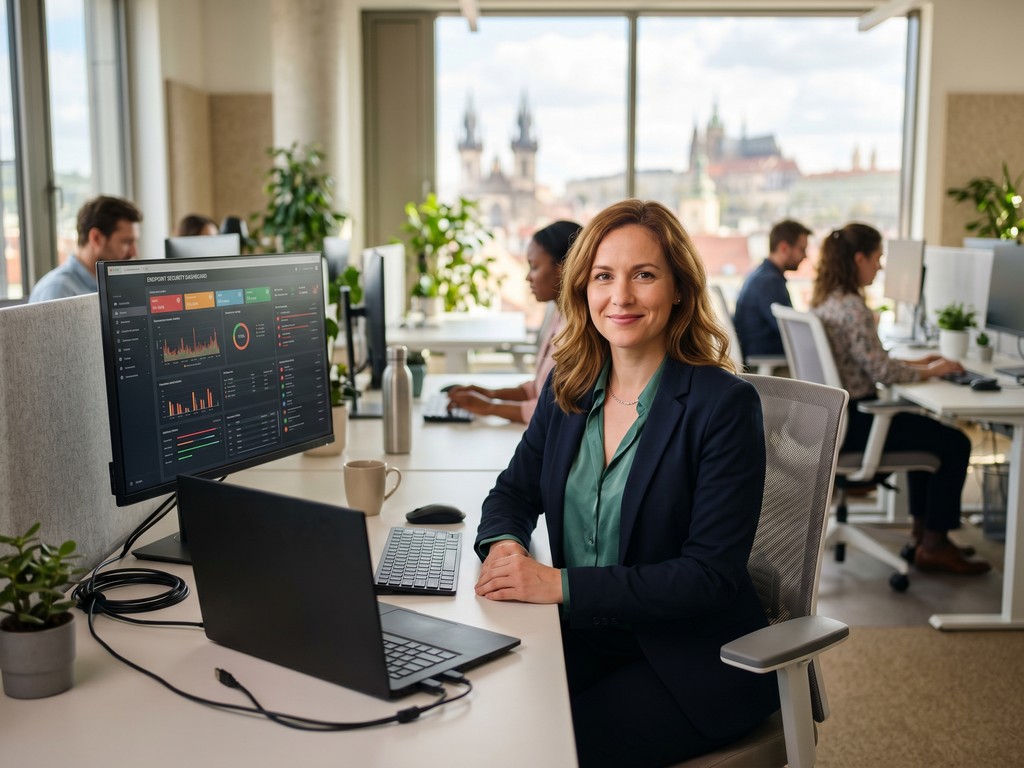 endpoint-security-spezialistin-biteno Endpoint Security IT-Spezialistin Dashboard Biteno