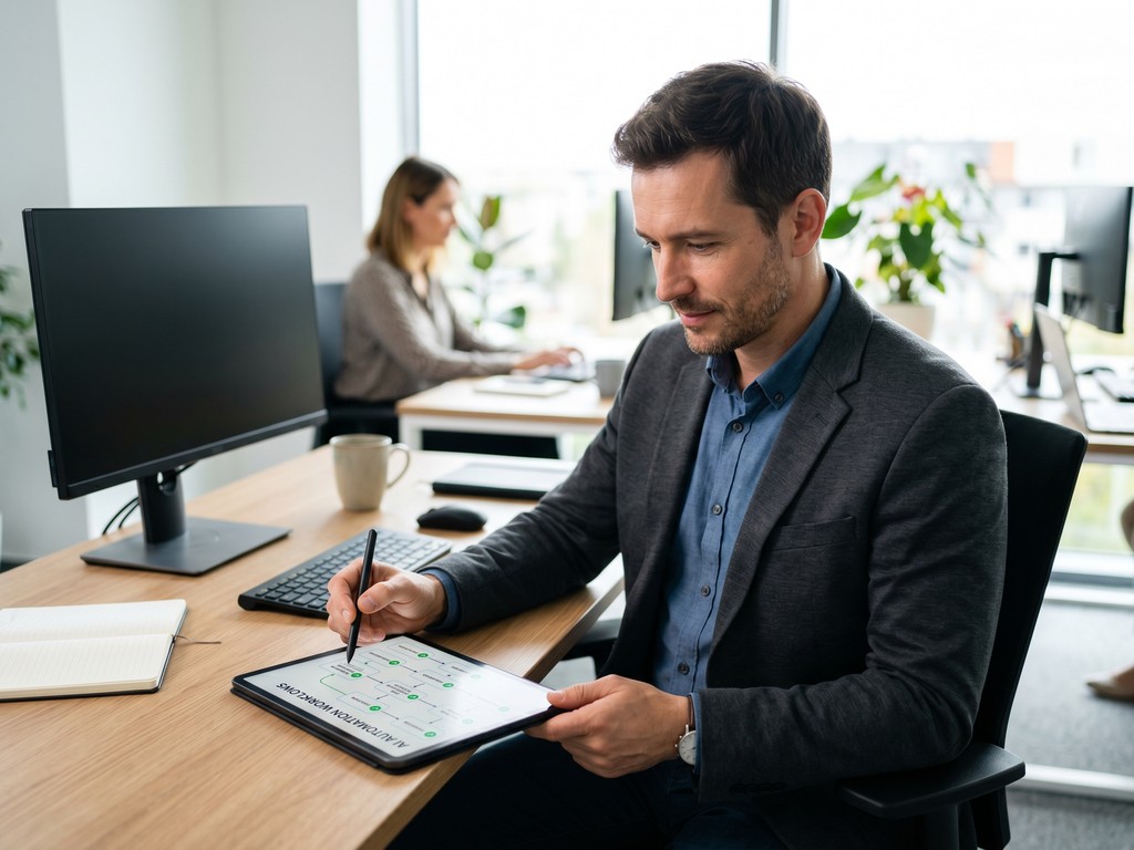 ki-agenten-automatisierung-workflow-biteno KI Agenten Automatisierung Workflow Tablet Biteno