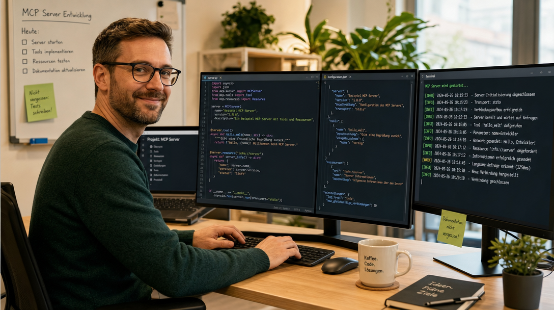 MCP Server bauen: Schritt-für-Schritt-Anleitung mit Python