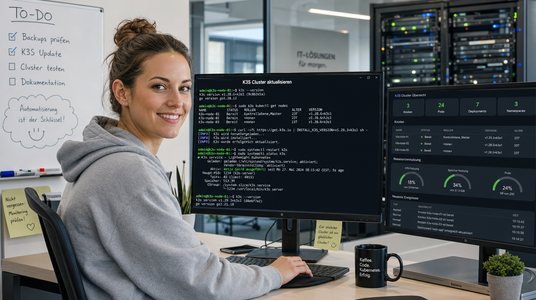 K3S Upgrade: So aktualisieren Sie Ihren Cluster sicher und ohne Ausfallzeit