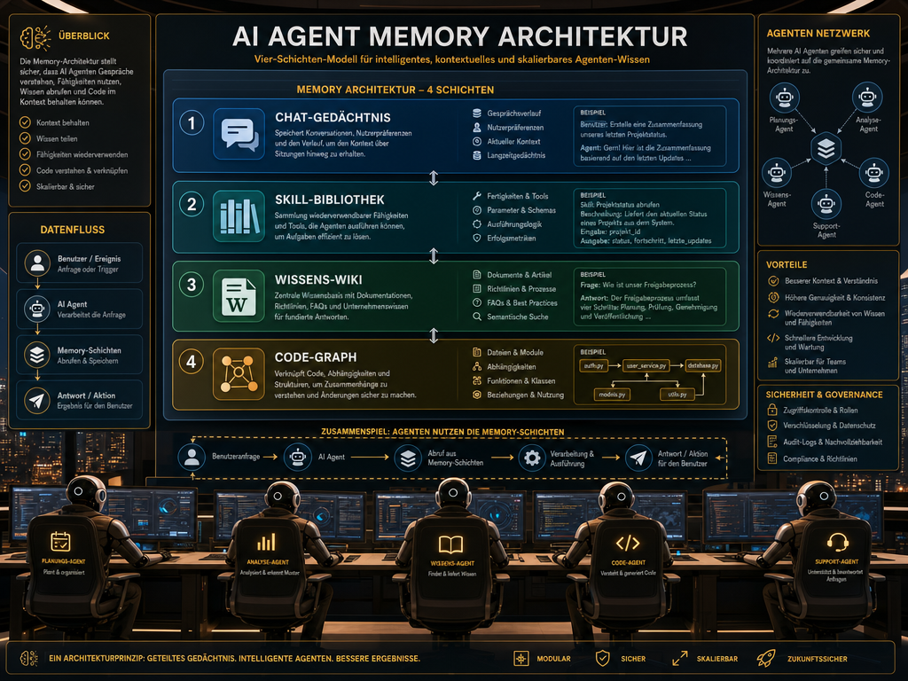 TencentDB Agent Memory im Test: Warum hierarchisches Multi-Agent-Gedächtnis klassisches RAG ablöst 1 4-Säulen-Architektur von TencentDB Agent Memory