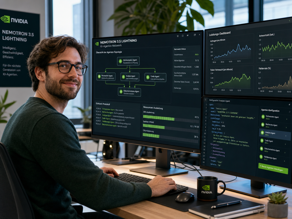 NVIDIA Nemotron 3.5 Lightning: Das Open-Source-Kraftpaket für agentische KI